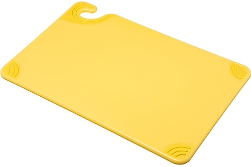 Saf-T-Grip Plastic Cutting Board with Safety Hook