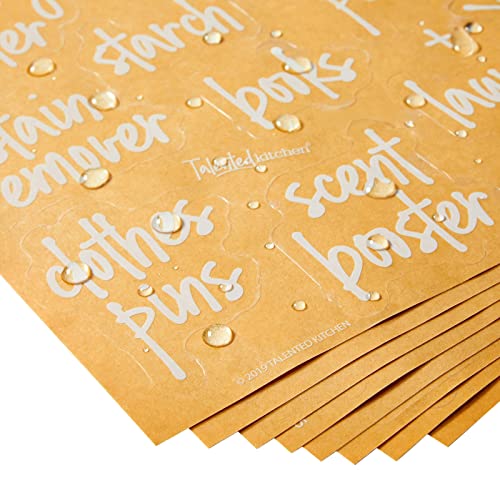 Laundry Labels Vinyl Rectangular Label