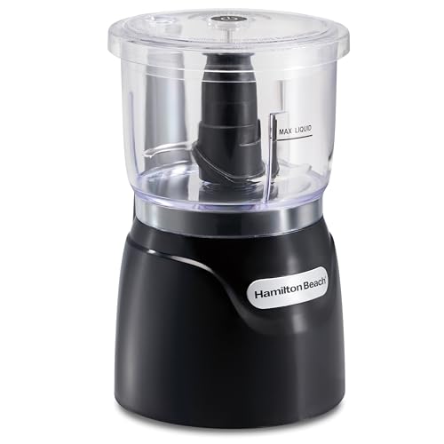 3 Cup Electric Vegetable Chopper & Mini Food Processor (3-Cup)