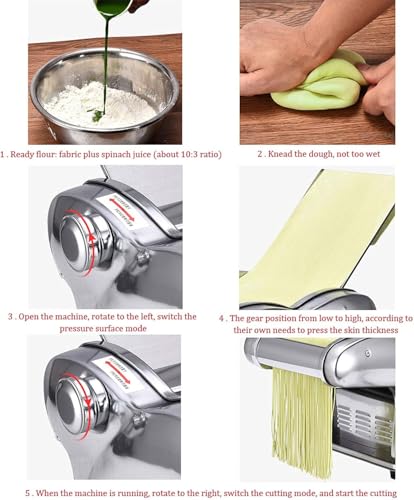 220V Commercial Pasta Maker (4 Knives)