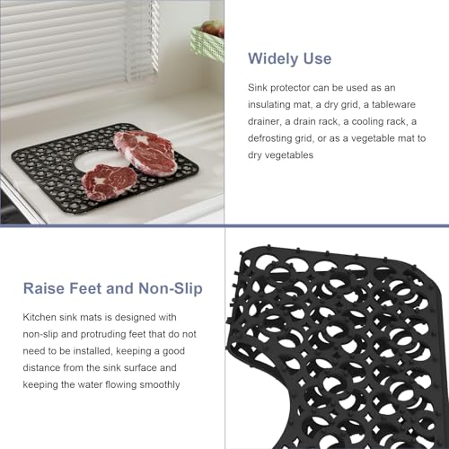 TOOVEM Silicone Sink Protectors for Kitchen