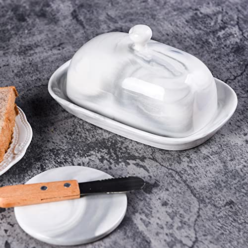 Sand Matte Butter Dish