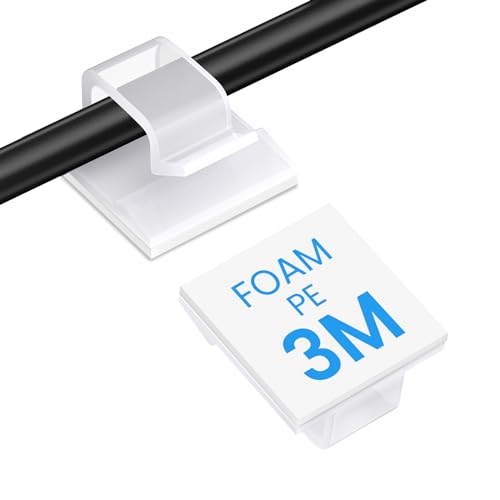 Cable Clips Adhesive Cord Clips for USB Cables
