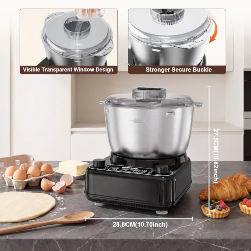 Electric Dough Mixer with Ferment Function (Onyx Black)