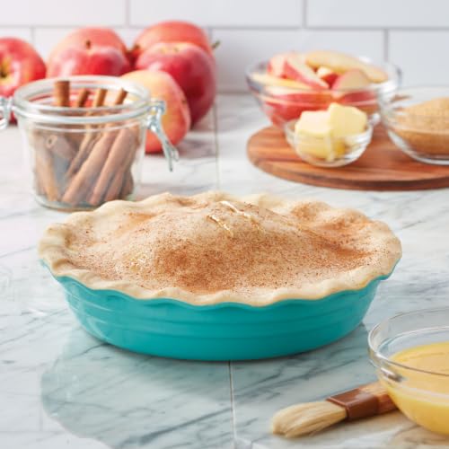 Bakers Advantage Durable Stoneware Ceramic Pie Dish