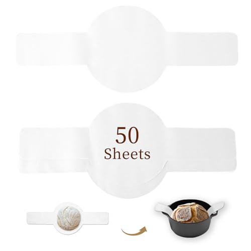 Disposable Parchment Bread Sling for Dutch Oven