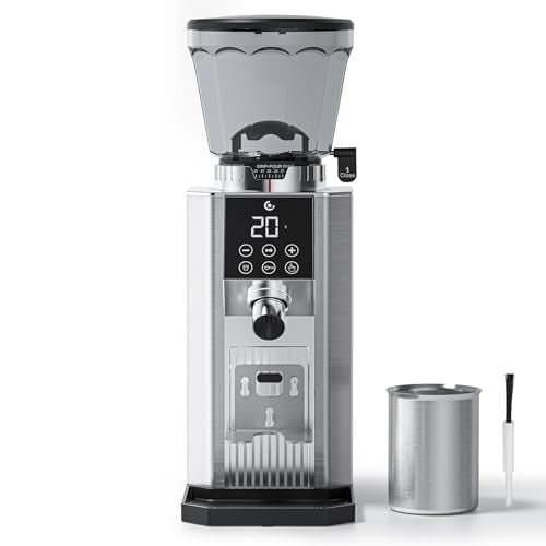 Burr Coffee Grinder (45 / Brushed Silver)