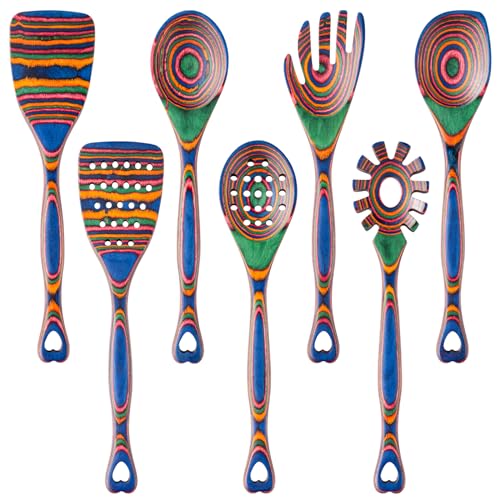 Heart Shape Pakkawood Spoons