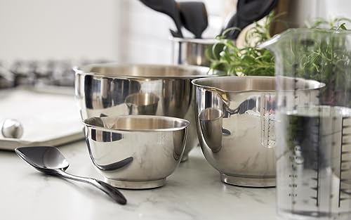 Margrethe 18 8 Stainless Steel Mixing Bowl (Stainless Steel / 3L)