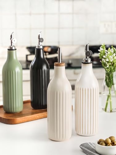 Olive Oil Dispenser Bottle (Antique White)