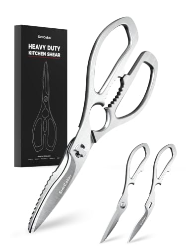 Heavy Duty Kitchen Scissors Forged from Stainless Steel
