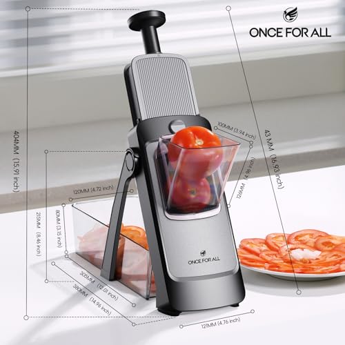 Safe Mandoline Slicer Pro (4th Gen Black)