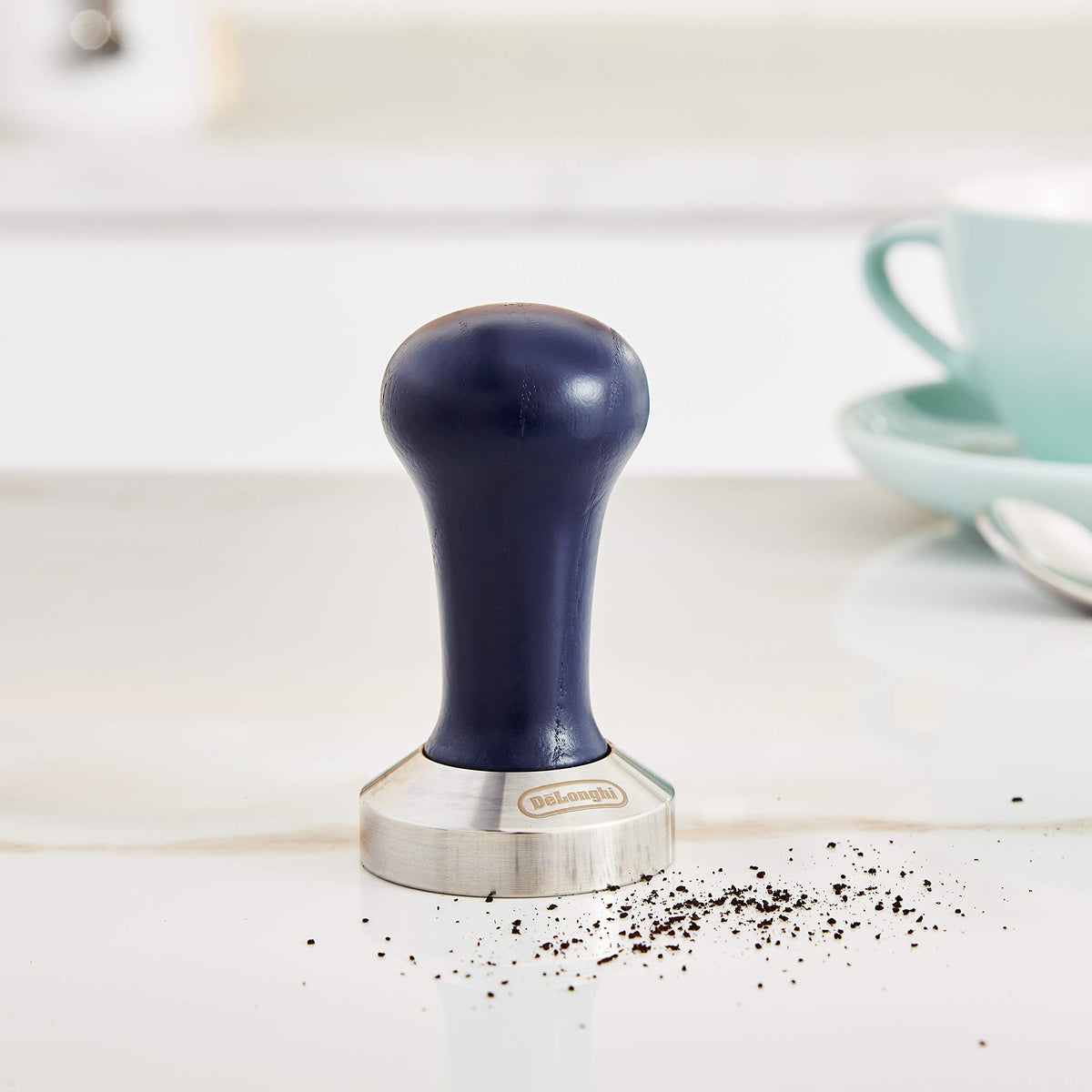 DLSC058 Coffee Tamper (Navy Wood and Stainless)