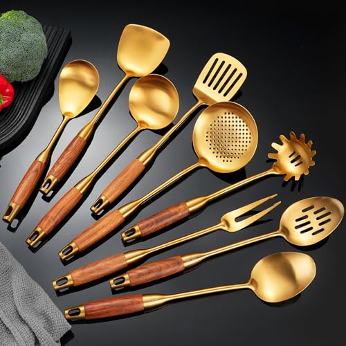 Metal Kitchen Utensils Set