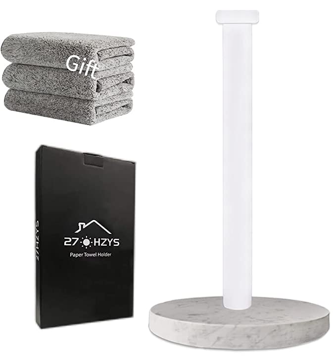 Marble Paper Towel Holder