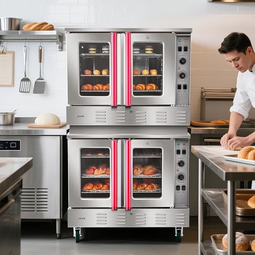 Double Deck Gas Convection Oven (22-Tier 396L)