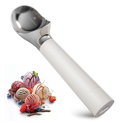 Heated Spoon for Hard Ice Cream Electric Preheated Spoons up to 100 Degrees Fahrenheit Self