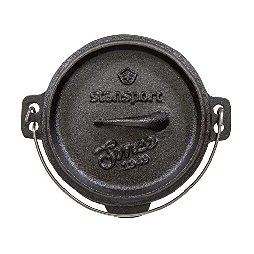 1 QT Pre Seasoned Cast Iron Dutch Oven Flat Bottom (Flat Bottom-1 QT)