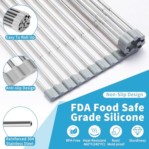 Expandable Roll (Silver / Roll-up,Large Expandable)