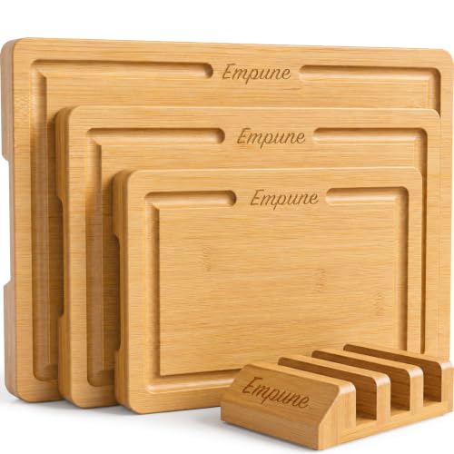 Bamboo Cutting Board Set