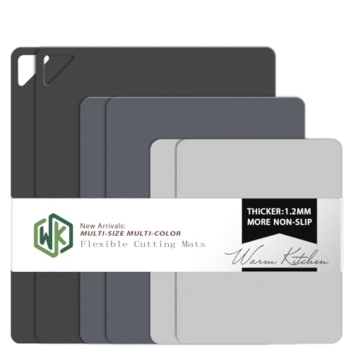 Flexible Plastic Cutting Boards Mats for Kitchen