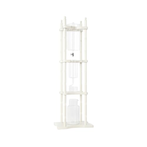 Iced Coffee Cold Brew Drip Tower Coffee Maker Wooden
