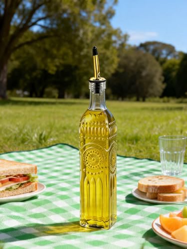 1 Pcs Olive Oil Dispenser Bottle for Kitchen (One square)
