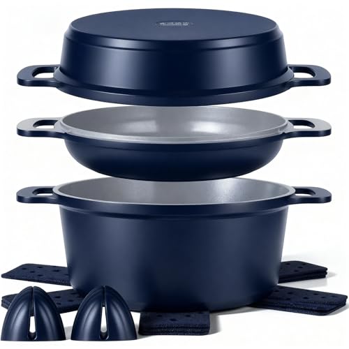 4.5 Qt Non Stick Stock Pot with Lid