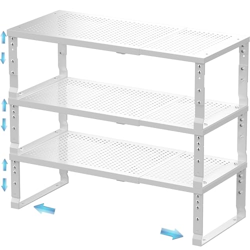 Expandable Spice Rack & Kitchen Cabinet Organizer