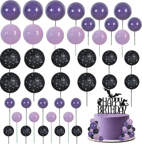 Balls Cake Toppers Foam Balls Cake Decorations