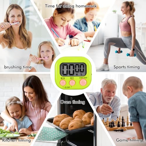 6 Pack Digital Timer for Kids Classroom