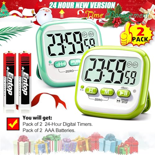 2 Pack Classroom Timers for Kids Teachers (2* Macaron Color ( 97%+ Choice for Kids ))