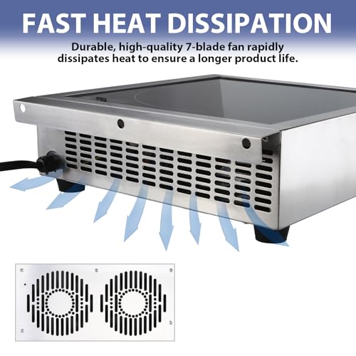 Induction Cooktop Commercial Countertop Burners