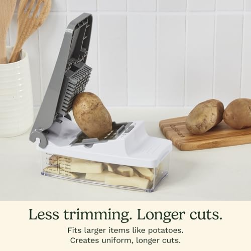 PrepExpress™ Vegetable & Fruit Box Chopper (White / 4-Cup)