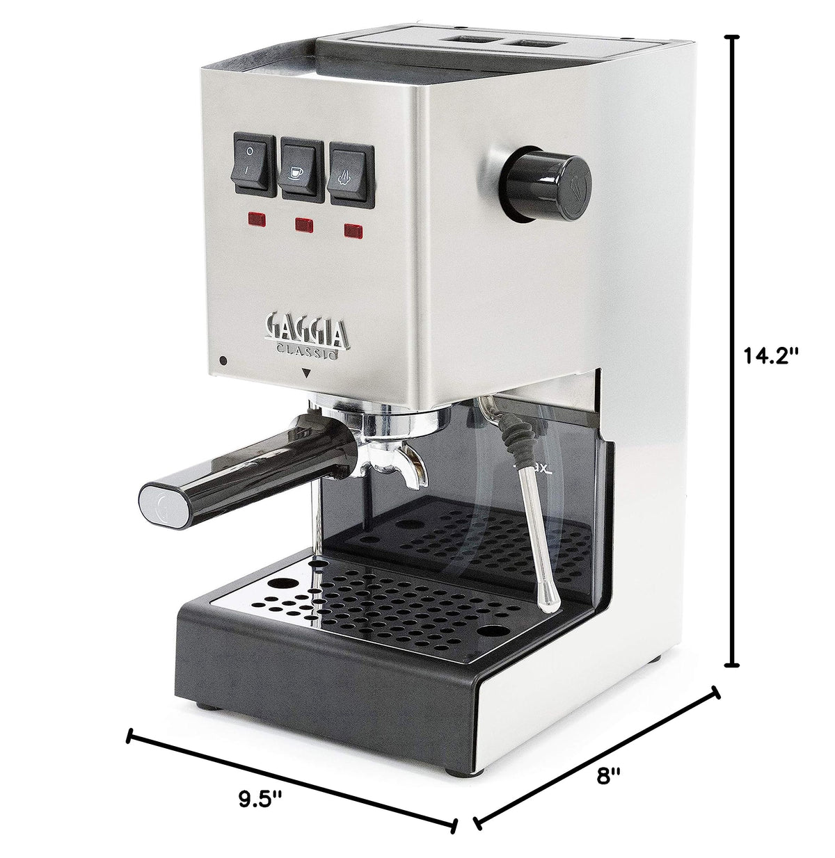 RI9380 46 E24 Espresso Machine (Brushed Stainless Steel)
