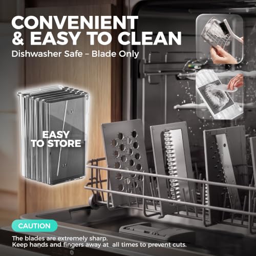 All-in-1 Vegetable Chopper and Mandoline Slicer,13 Blades
