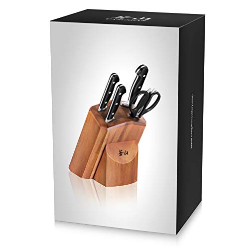 V2 Series German Steel Forged Knife Block Set