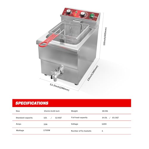 Deep Fryer for Commercial Use