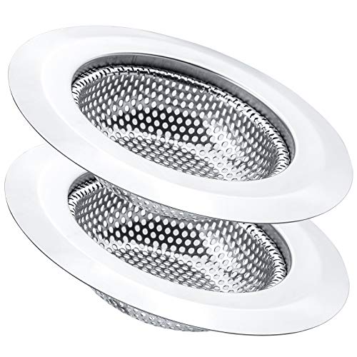2 Pcs Kitchen Sink Strainer