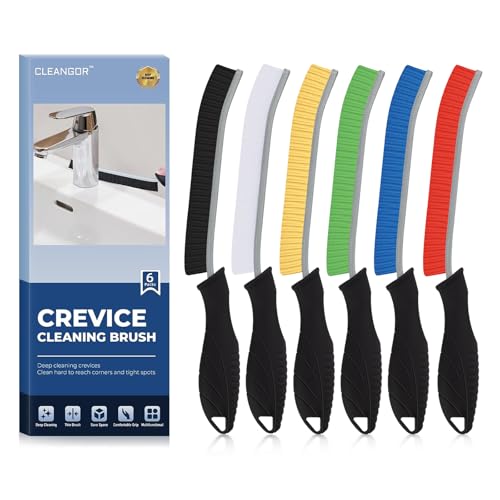 Crebrush Crevice Cleaning Brushes for Hard to Reach Tight Space