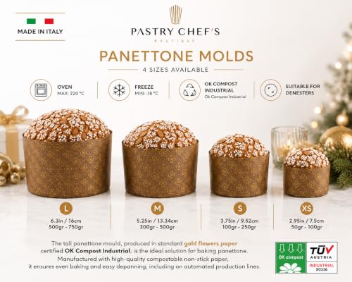 Thin Panettone Paper Pan Mold