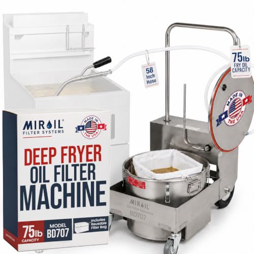Fryer Oil Filter Machine with FryPowder