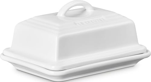 Stoneware European Butter Dish
