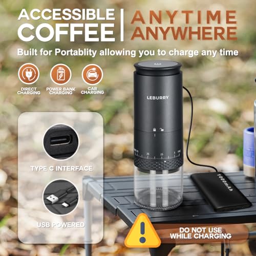 Burr Coffee Grinder (Black)