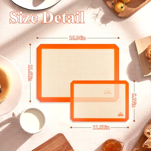 Silicone Baking Mat Set of 3