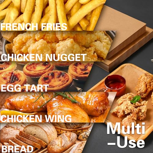 125 PCS Large Air Fryer Disposable Paper Liners 9 Inch