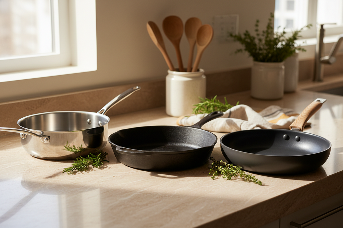 tainless Steel vs. Cast Iron vs. Non-Stick: Which Pan Should You Actually Buy in 2026?