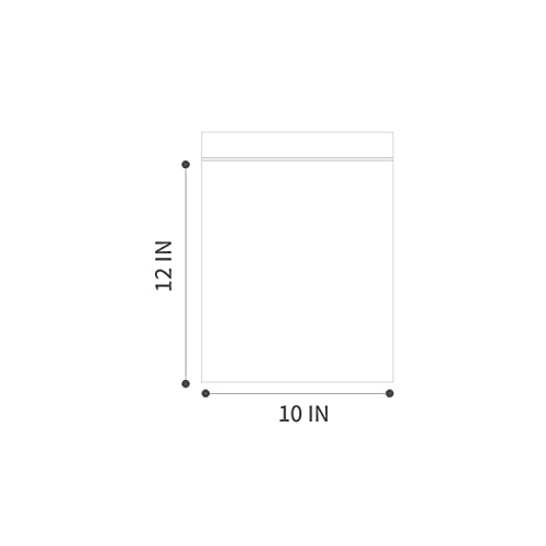 10" X 12" 500 Bags (500 Count)