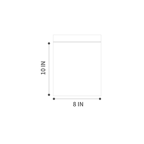 8" X 10" 100 Bags (100 Count)