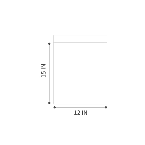 12" X 15" 100 Bags (100 Count)